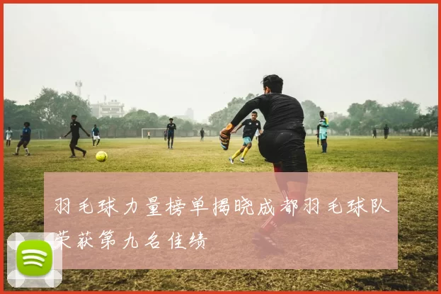 羽毛球力量榜单揭晓成都羽毛球队荣获第九名佳绩